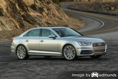 Insurance rates Audi A4 in Albuquerque