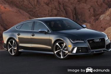 Insurance quote for Audi RS7 in Albuquerque