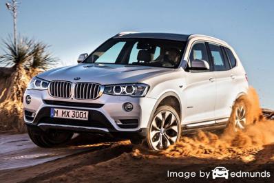 Insurance quote for BMW X3 in Albuquerque