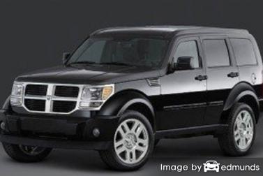 Insurance rates Dodge Nitro in Albuquerque