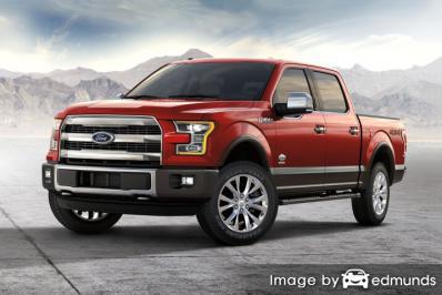 Insurance quote for Ford F-150 in Albuquerque