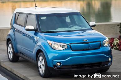 Insurance rates Kia Soul EV in Albuquerque