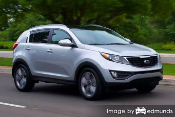 Insurance quote for Kia Sportage in Albuquerque