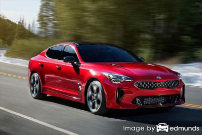 Insurance quote for Kia Stinger in Albuquerque