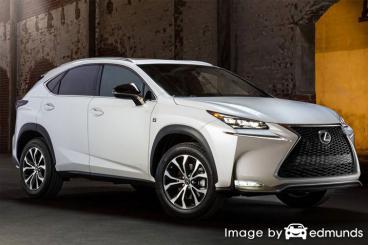 Insurance quote for Lexus NX 200t in Albuquerque