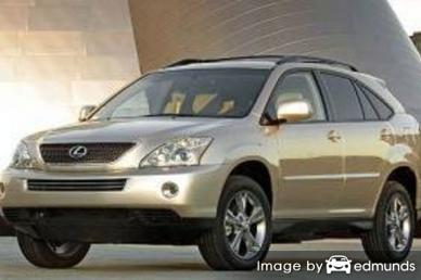 Insurance rates Lexus RX 400h in Albuquerque