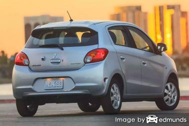 Insurance quote for Mitsubishi Mirage in Albuquerque