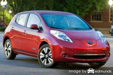 Insurance rates Nissan Leaf in Albuquerque