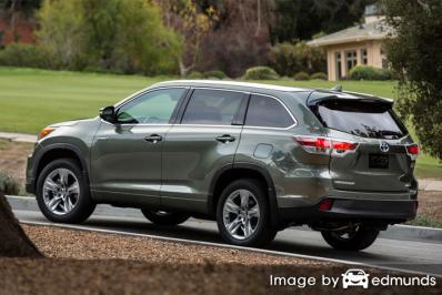 Insurance quote for Toyota Highlander Hybrid in Albuquerque