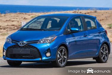 Insurance quote for Toyota Yaris in Albuquerque