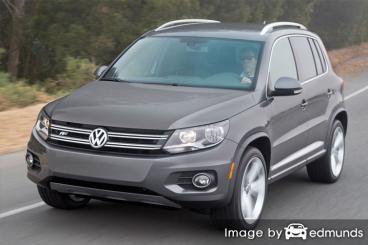 Insurance quote for Volkswagen Tiguan in Albuquerque